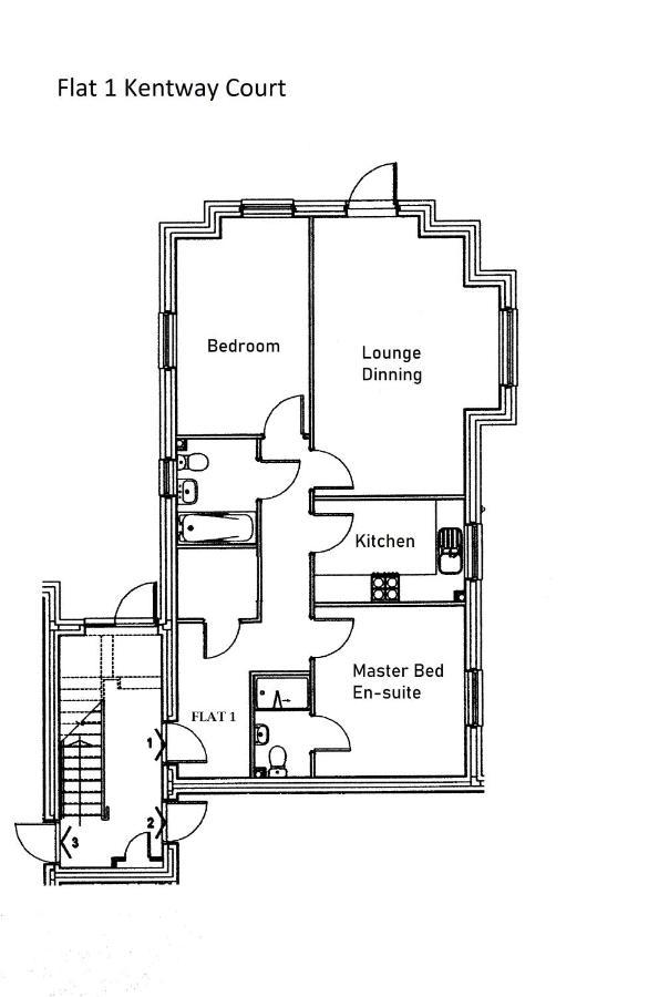 2 Bed 2 Bathroom Gated 1 Inc Free Parking * Bromley